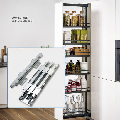 Pull-Out Wardrobe Softclose Slide