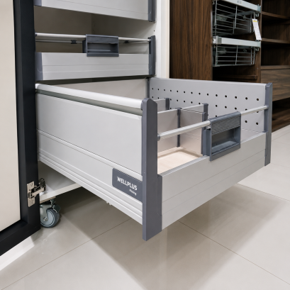 Inner Tandem Box with Twin Wall Metal Side Panel