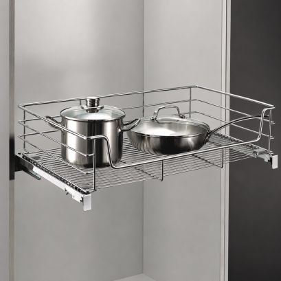 Pull Out Flat Basket