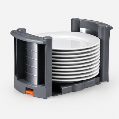 Adjustable Multiple Dish Plate Holder