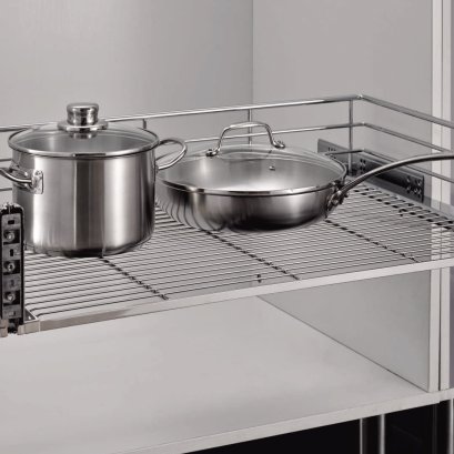 Pull Out Dish Basket