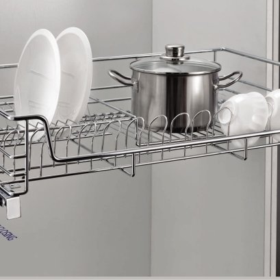 Pull Out Dish Basket