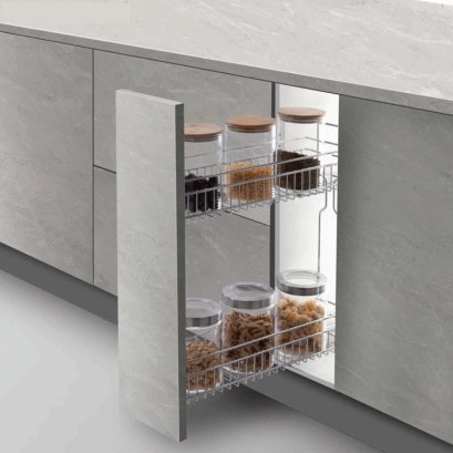 Pull Out Bottle Basket