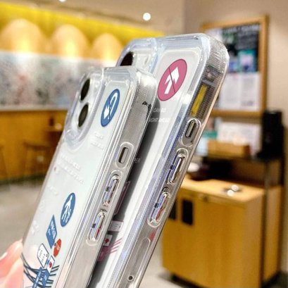 เคสสำหรับไอโฟน11 12 13 14 Pro max เคสใส เคสมือถือสุดฮิตใน For iPhone 11 12Pro 13 14 Plus 11Pro Max 13Pro กรณี iPhone14 XR XS Max X 7 8 SE 2022 2020 Case