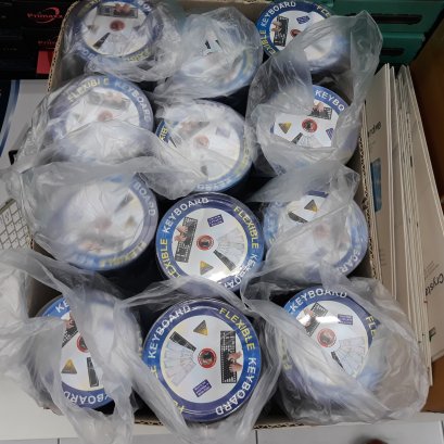 คีย์บอร์ดสำหรับคอมพิวเตอร์กันน้ำ ไม่ต้องใช้ถ่าน ต่อ USB ใช้ได้เลย