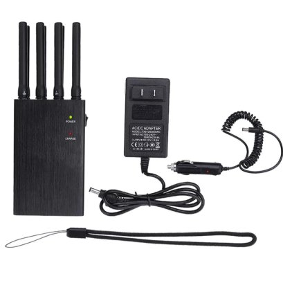 แจมเมอร์สัญญาณ มือถือ wifi GPS รุ่นพกพาระยะ 10 เมตร GPS Jammer