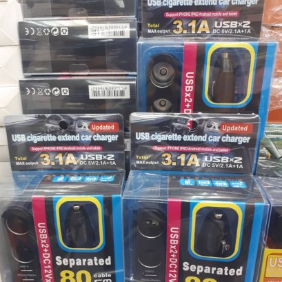 ขาย อะแดปเตอร์ ที่จุดบุหรี่ในรถยนต์