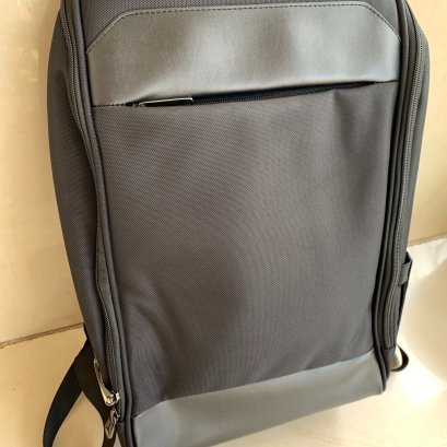 กระเป๋า notebook กันขโมย ล็อค ปลดล็อคด้วยลายนิ้วมือ มีช่องชาร์จ USB และ 3.5 มม.หูฟังต่อพ่วง