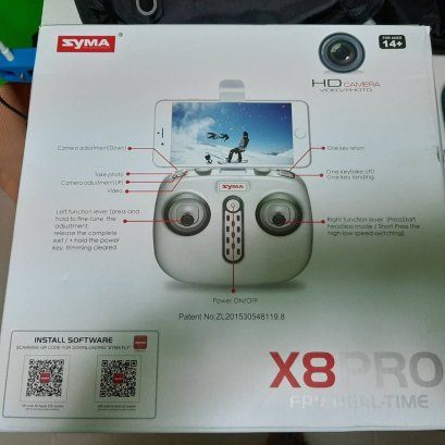 Drone wifi โดรน Syma X8Pro GPS มีกล้อง อุปกรณ์ พร้อมบิน