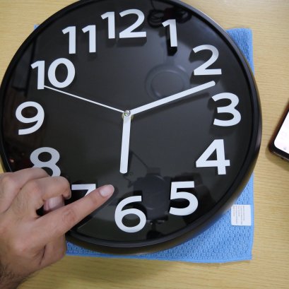 กล้องวงจรปิดนาฬิาแขวนผนัง