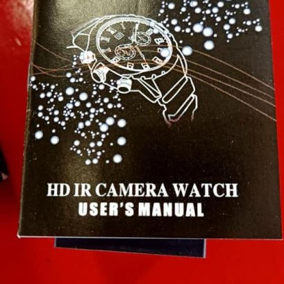 Camera กล้องนาฬิกาข้อมือ Spy watch สายลับแอบถ่าย สอดแนม วีดีโอ ภาพ พร้อมเสียง