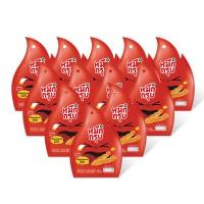 หมึกกรุบ เส้นบุกปรุงรสหม่าล่าสูตรเผ็ด 50 กรัม (แพ็ก 12 ชิ้น) 