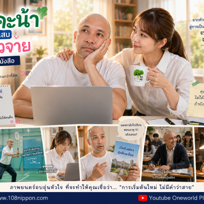 น้องคะน้า ส่งสามีวัย 51 กลับไปเรียนหนังสือ จนค้นพบความฝันอีกครั้ง