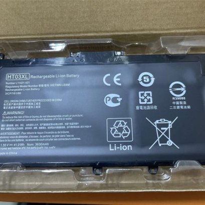 แบตเตอรี่โน๊ตบุ๊ค Battery Notebook HT03XL ของแท้ HP Pavilion 14-CE0025TU 14-CE0034TX 15-CS0037T 250 255 15-db0155AU G7 HSTNN-LB8L