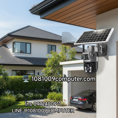 นี่คือกล้องวงจรปิดโซลาร์เซลล์เลนส์คู่ EACHPAI V380 Pro ที่สุดของนวัตกรรมความปลอดภัย! มาพร้อมความละเอียด 3MP คมชัดระดับ HD ให้ภาพคมกริบทุกรายละเอียด ด้วยพลังงานแสงอาทิตย์