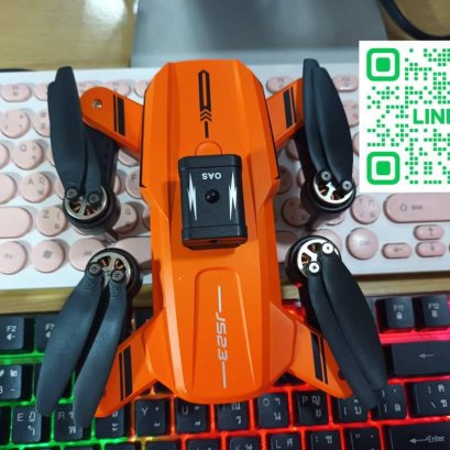 โดรน Drone wifi มีกล้อง เซนเซอร์กันชน มอเตอร์บลัสเลส