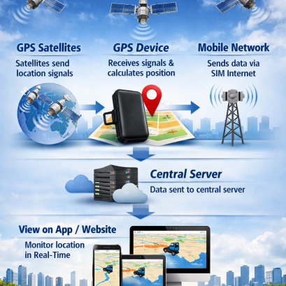 หลักการทำงานของ GPS Tracking เข้าใจง่ายใน 5 ขั้นตอน
