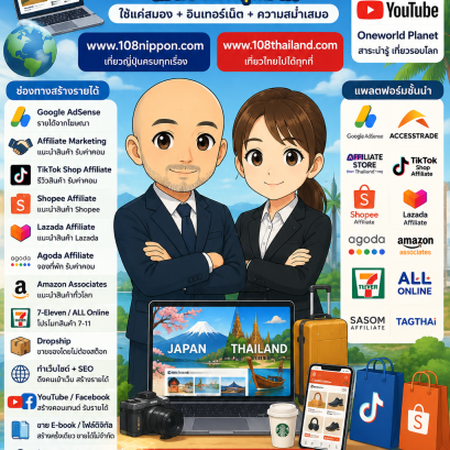 Affiliate Marketing สร้างรายได้ออนไลน์ง่าย ๆ โดยไม่ต้องลงทุนมาก