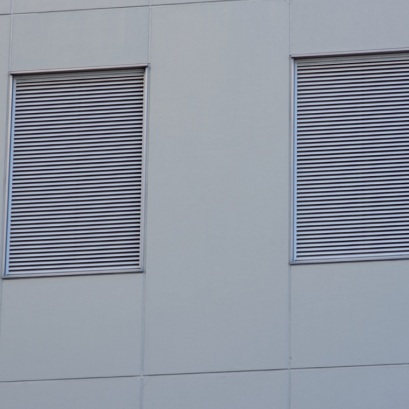 การหาขนาด Louver  ห้องพัดลมอัดอากาศ บันไดหนีไฟ