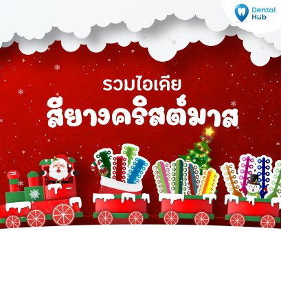 รวมไอเดียสียางคริสต์มาส