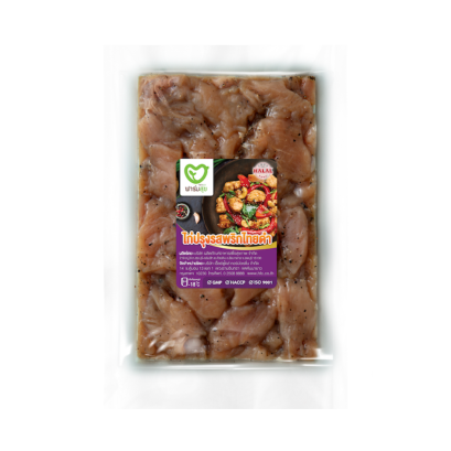 ฟาร์มสุข ไก่ปรุงรสพริกไทยดำ