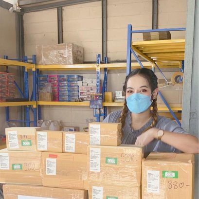 แอดมินจัดส่งสินค้าเรียบร้อยคร่า 