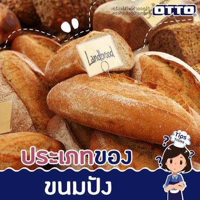 ประเภทของขนมปัง