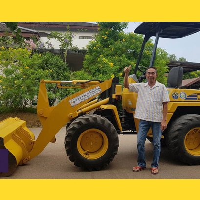 รีวิวรถตักล้อยาง Komatsu WA50-3