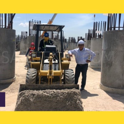 รีวิวรถตักล้อยาง Komatsu WA20