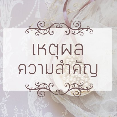 เหตุผลความสำคัญ