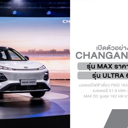 CHANGAN THAILAND ประกาศเปิดตัว NEVO Q05 อย่างเป็นทางการ  เคาะราคาพิเศษสุดเร้าใจ เริ่ม 5.999 แสนบาท  พร้อมเปิดตัว บิวกิ้น ในฐานะ CHANGAN NEVO BRAND PRESENTER​​ 