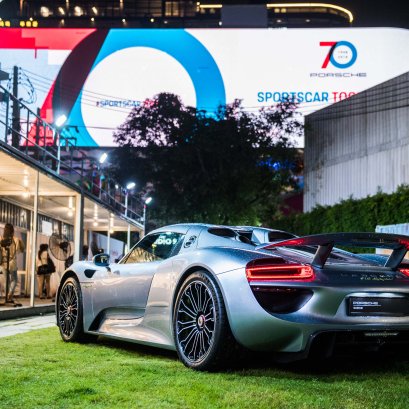 ปอร์เช่ฉลองครบรอบ 70 ปีอย่างยิ่งใหญ่ใจกลางกรุงเทพฯ