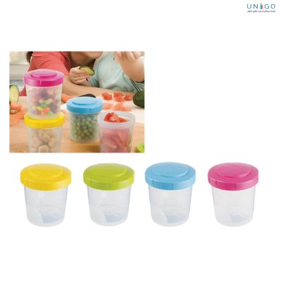 Colorful supplementary food box 