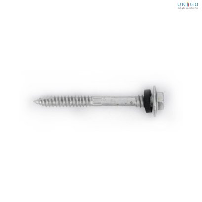  HEX HEAD SELF TAPPING SCREW WITH RIB AND  CUTTING POINT