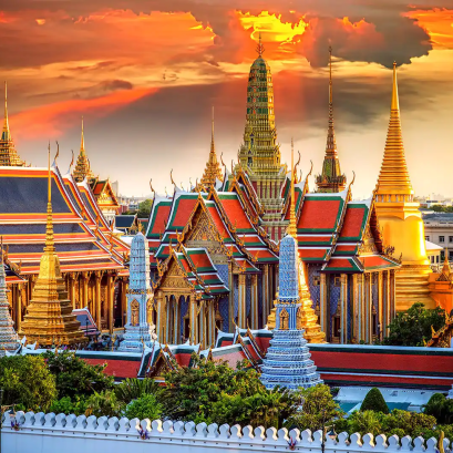 008PVT	Grand Palace & Emerald Buddha Temple + Temple Tour +   Tour Guide   ** NO LUNCH **