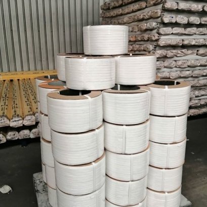 จัดส่งสายรัดพลาสติก PP สีขาว 28/11/62