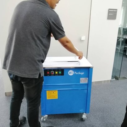 จัดส่งเครื่องรัดกล่อง รุ่น WE-801MINI 12/8/62