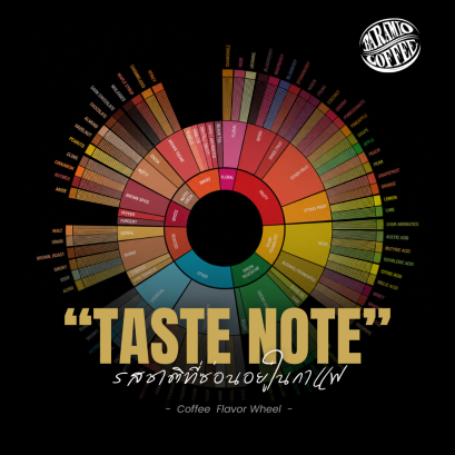 Taste Note รสชาติที่ซ่อนอยู่ในกาแฟ