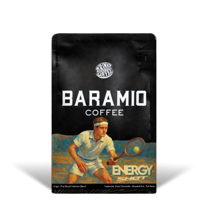 เมล็ดกาแฟคั่ว Energy Shot 250 กรัม (Arabica & Robusta)