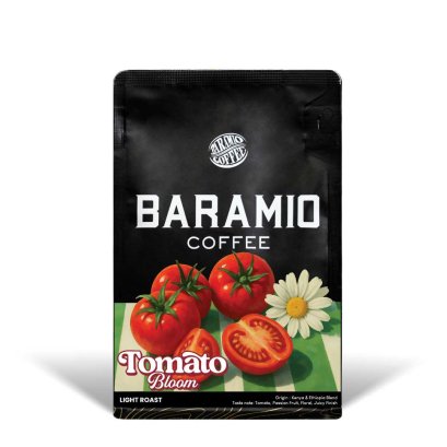 Baramio เมล็ดกาแฟรุ่น Tomato Bloom 200 g. (Arabica100%)