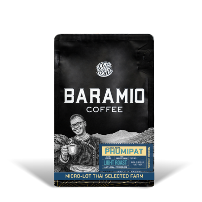 Baramio Micro-lot |Thai Farm เมล็ดกาแฟคั่ว รุ่น PHUMIPAT 200g. (Arabica100%)