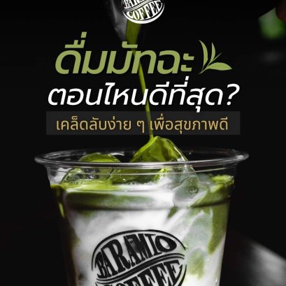  ดื่มมัทฉะตอนไหนดีที่สุด? เคล็ดลับง่าย ๆ เพื่อสุขภาพดี