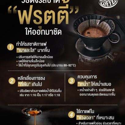 วิธีดึงรสชาติ "ฟรุตตี้" ให้ออกมาชัดขึ้น