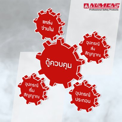 ส่วนประกอบของระบบแจ้งเหตุเพลิงไหม้