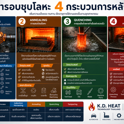 Metal Heat Treatment: 4 Main Processes