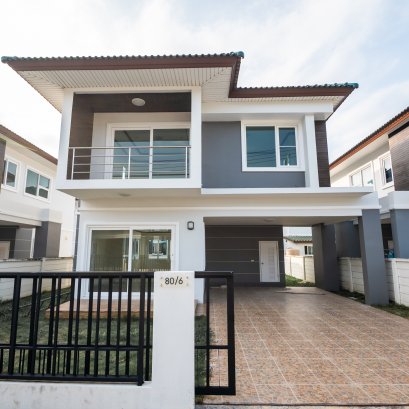 รูปบ้านจริง บ้านเดี่ยว2ชั้น อุไรสิริ สุวินทวงศ์-วัดต้นตาล