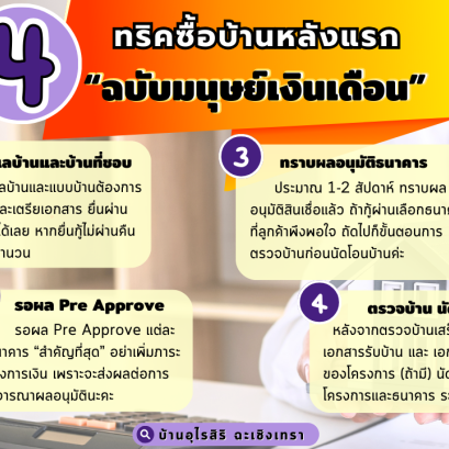 How To มนุษย์เงินเดือน “ซื้อบ้านหลังแรก”