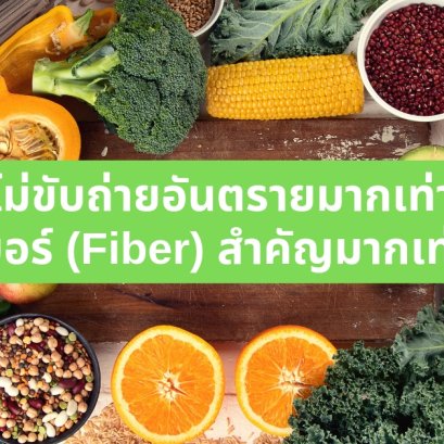 การไม่ขับถ่ายอันตรายมากเท่าไหน ไฟเบอร์ (Fiber) สำคัญมากเท่านั้น