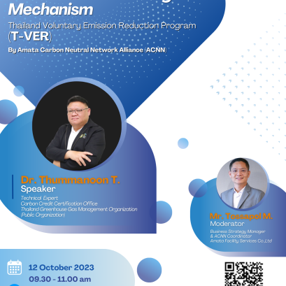 Knowledge Sharing Greenhouse Gas Mitigation Mechanism Thailand Voluntary Emission Reduction Program (T-VER) 