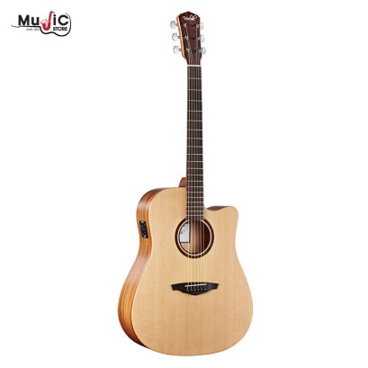 Veelah V1-DCE Acoustic Electric Guitar ( Solid Top )